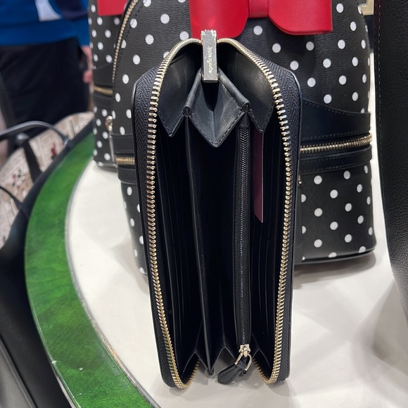 Kate Spade Disney X Kate Spade New York Mickey Mouse Large Continental Wallet - Picture 6 of 16